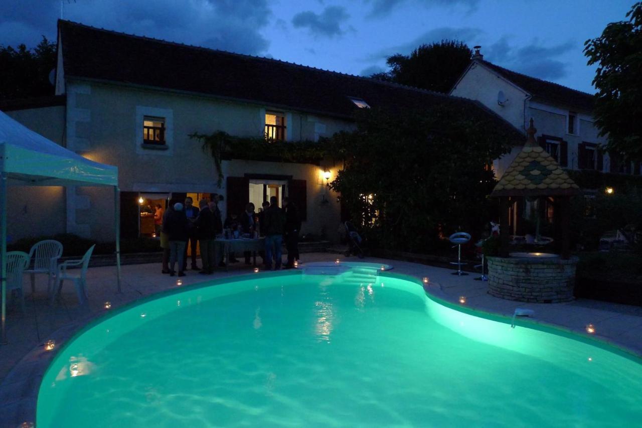 Entre Canal Et Vignes Bed & Breakfast Escolives-Sainte-Camille Exterior photo